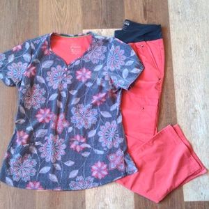 Healing hands scrub set